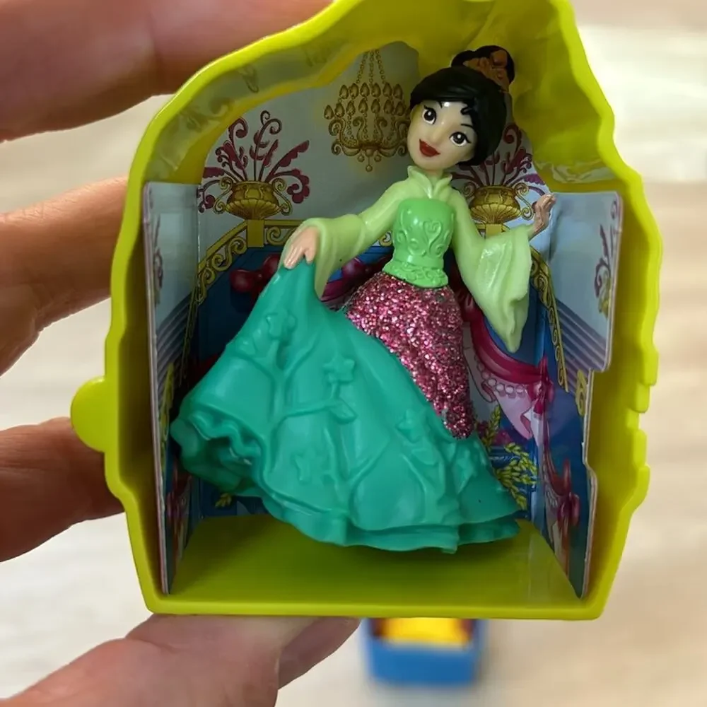 Disney princess bundle of small 3” and smaller Belle sleeping beauty Aurora